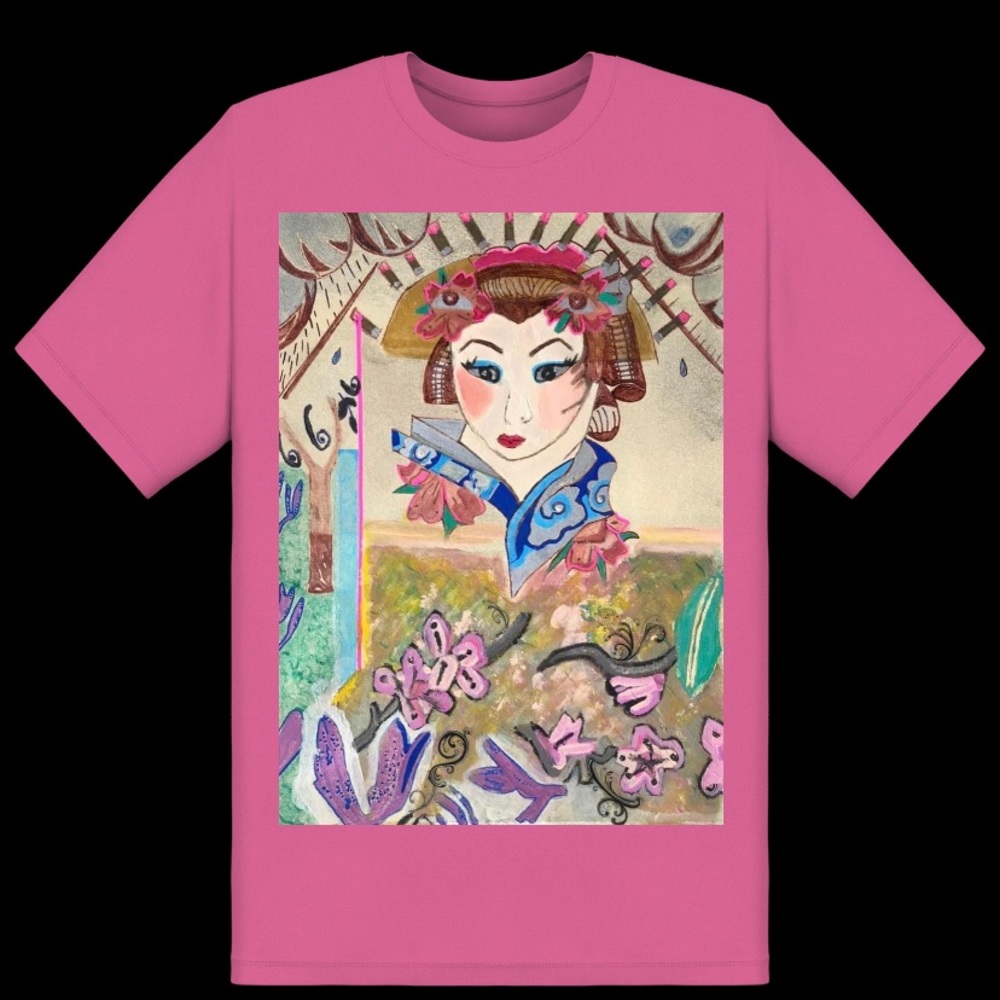 Unisex Graphic T-shirt(Japanese Geisha)